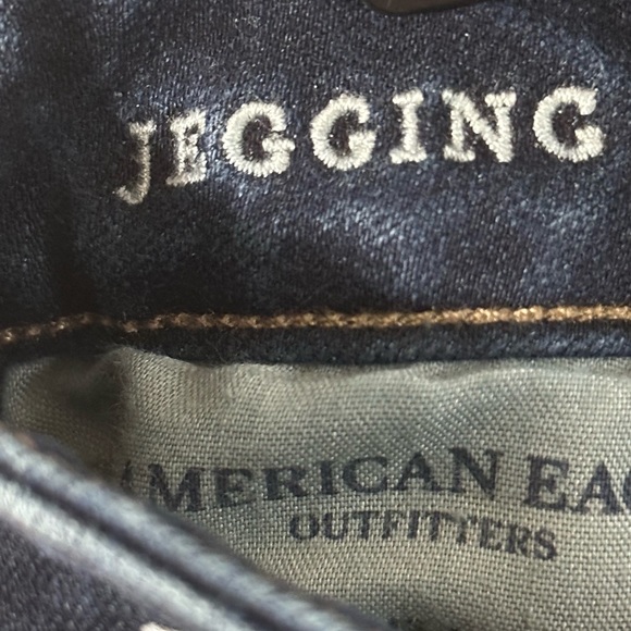 American Eagle Super Stretch x4 Jegging Size 00 Short Dark Wash - Picture 4 of 7